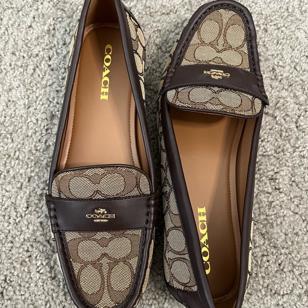 Coach Odette Signature C Loafers, NWOT, Size 9.5M
